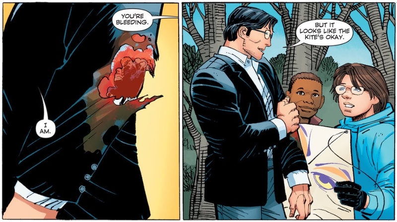 Illustration for article titled Superman #39 preaches hope and compassion after a rough week for comics